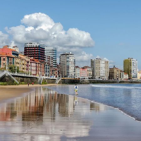 Gijon Centro-Playa Para 3-5Pax - Vut-4157-As Esterno foto